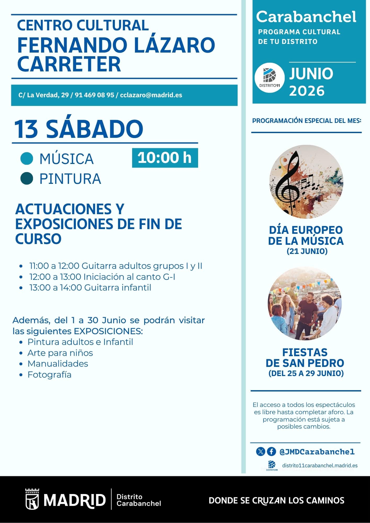 Image for: Fin de curso – actuaciones (sábado)