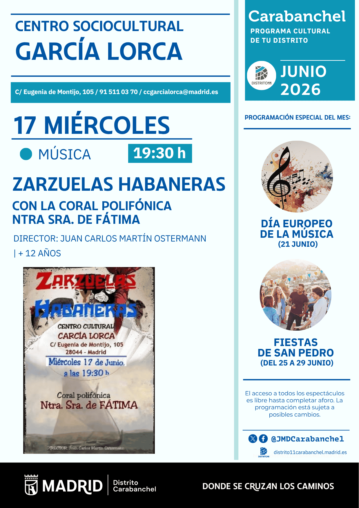 Image for: Concierto: «Zarzuelas y Habaneras»