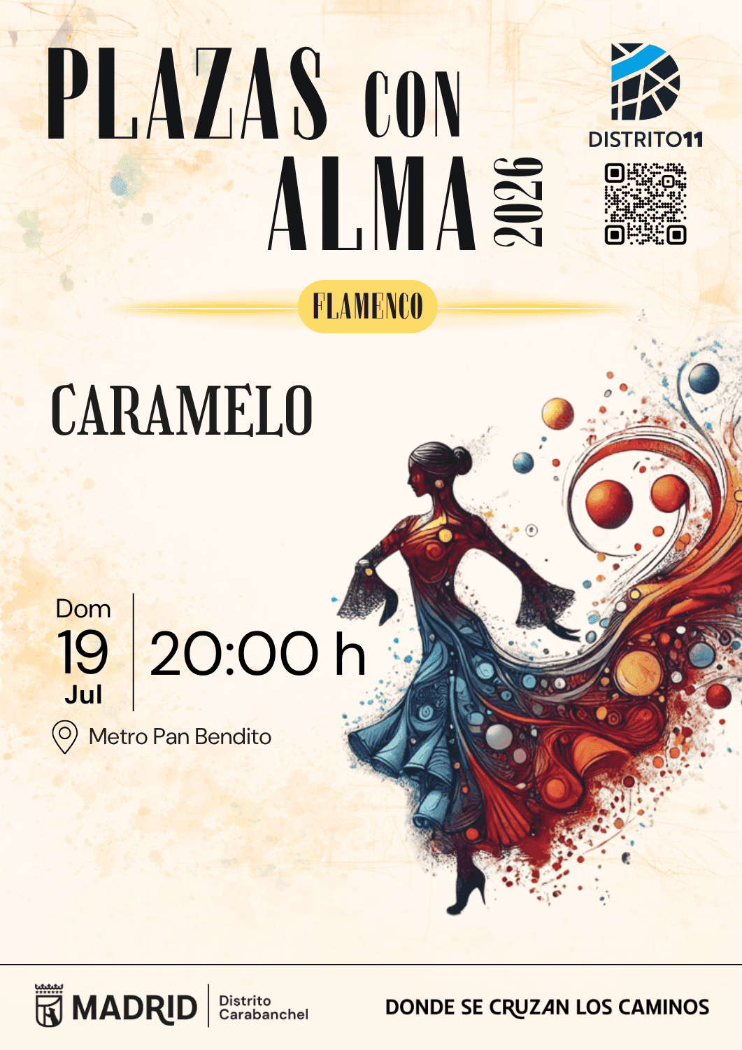 Image for: Plazas con Alma: Actuación de Flamenco