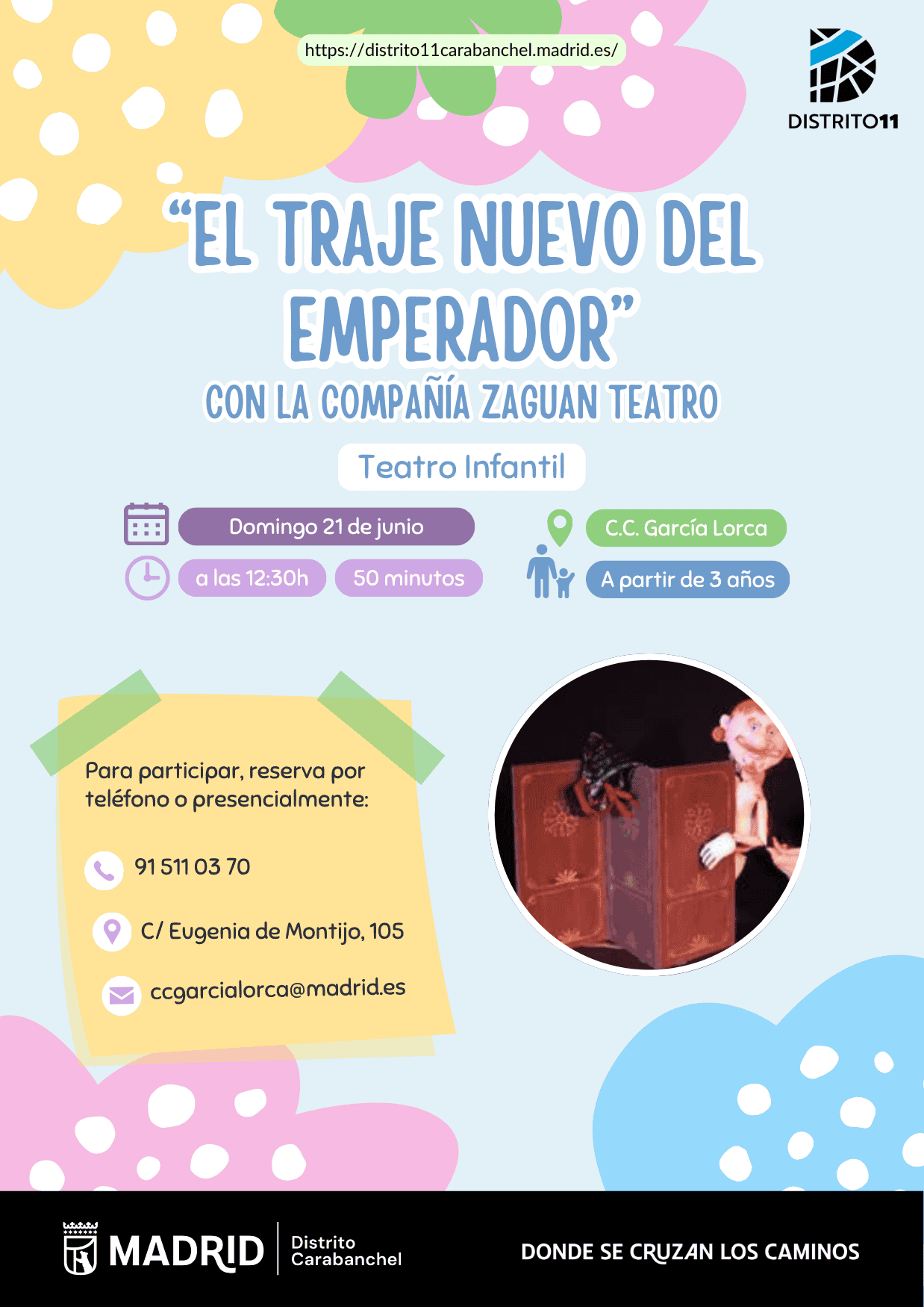 Image for: El Traje Nuevo del Emperador – Teatro infantil