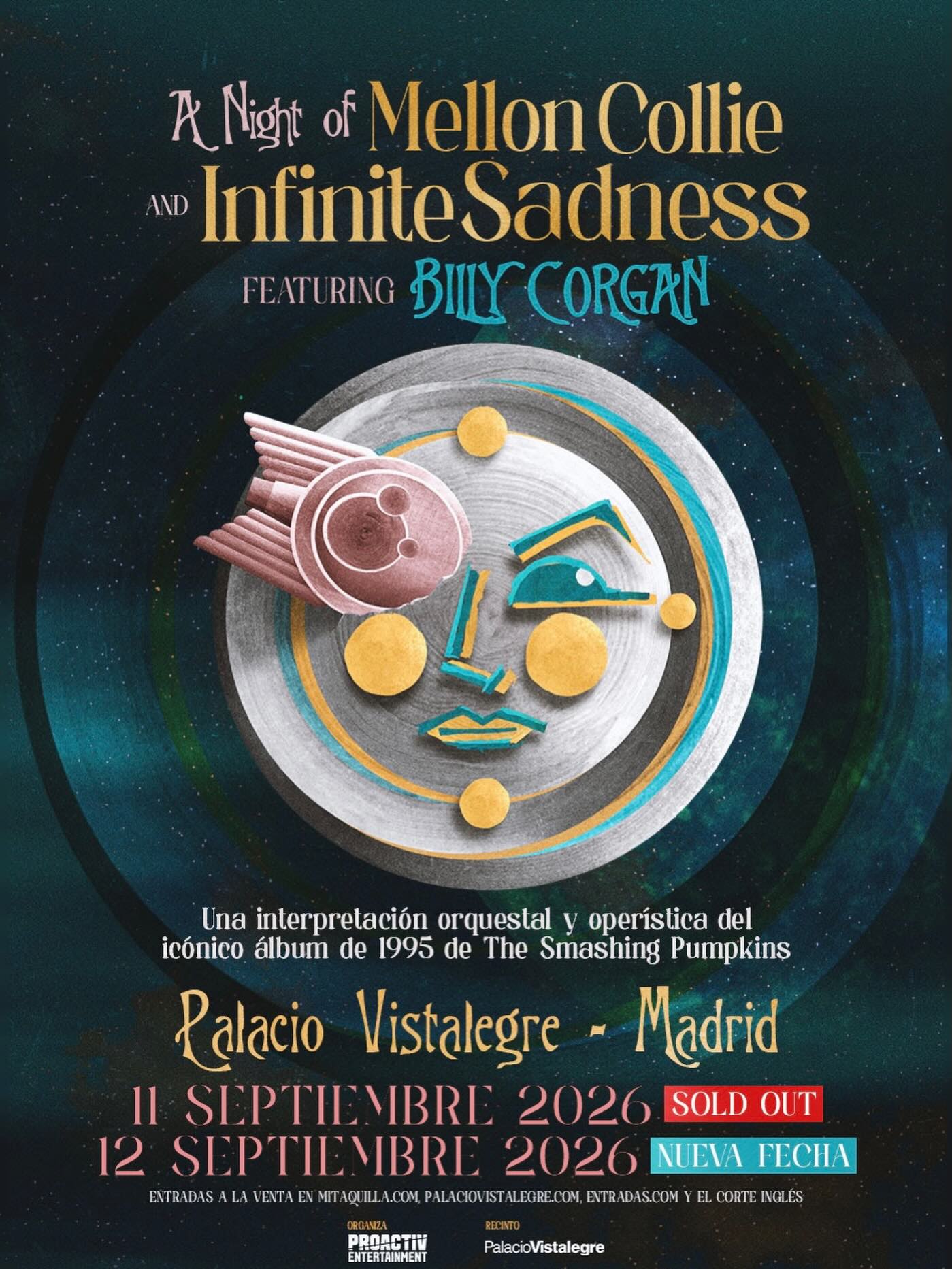 Image for: Concierto de Billy Corgan – “A Night of Mellon Collie and Infinite Sadness”