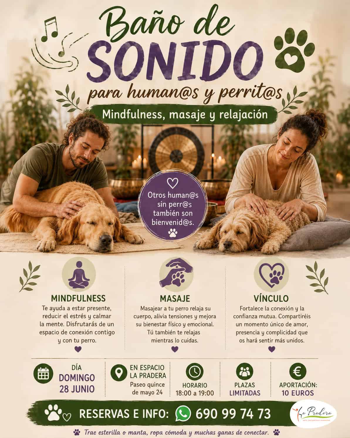 Image for: Baño de Sonido para humanos y perritos