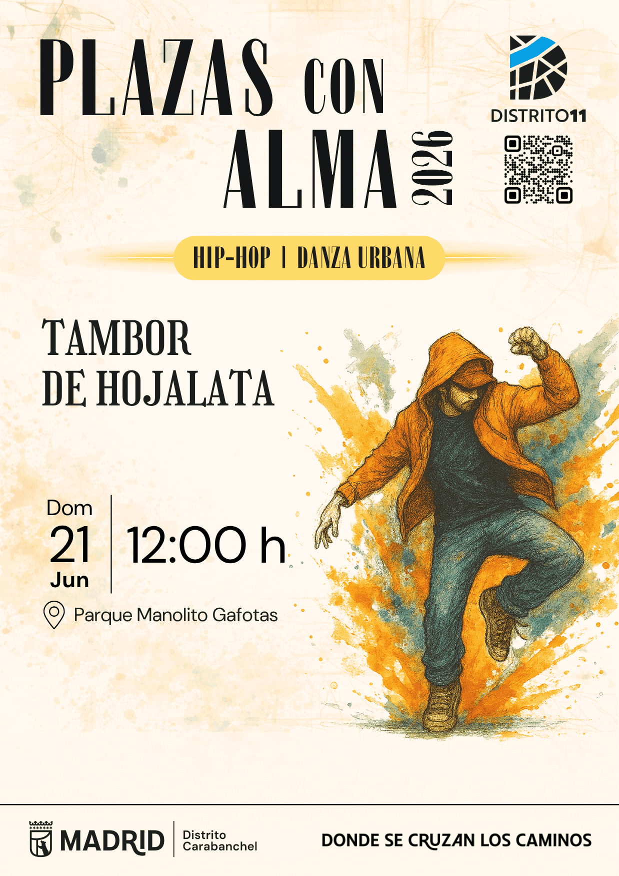 Image for: Plazas con Alma: Espectáculo de Hip-Hop y Danza Urbana