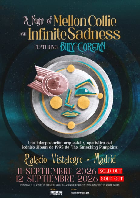 Image for: Concierto de Billy Corgan – “A Night of Mellon Collie and Infinite Sadness” (todas las entradas vendidas))