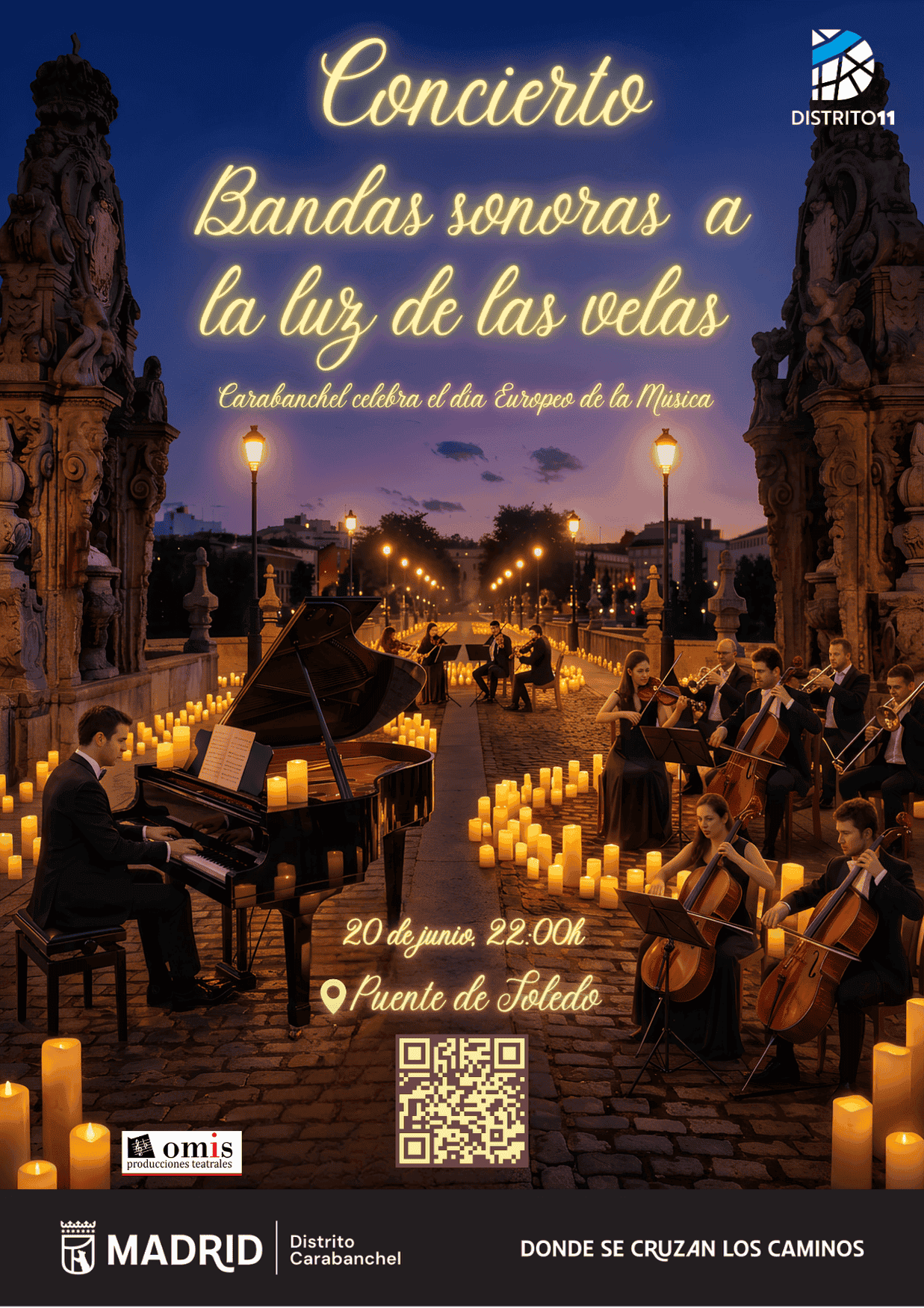 Image for: Bandas sonoras a la luz de las velas – Celebración del Día Europeo de la Música