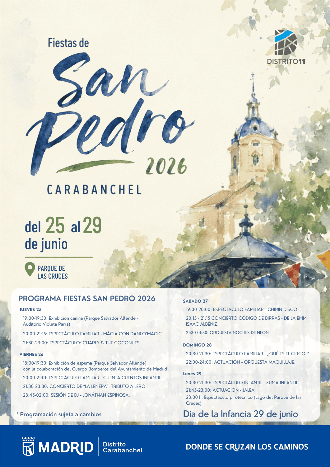 Image for: Fiestas de San Pedro 2026 en Carabanchel