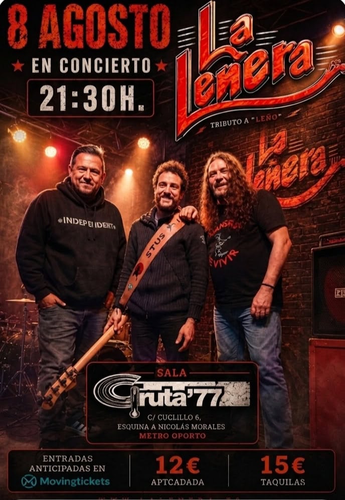 Image for: La Leñera (tributo a Leño) – Concierto