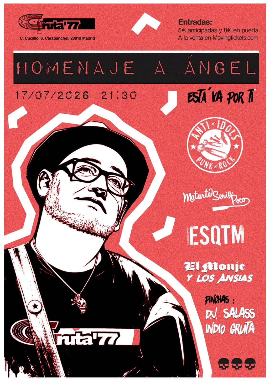 Image for: Anti Idols, Matarte Sería Poco, El Señor que te Molesta y El Monje y Los Ansias – Concierto