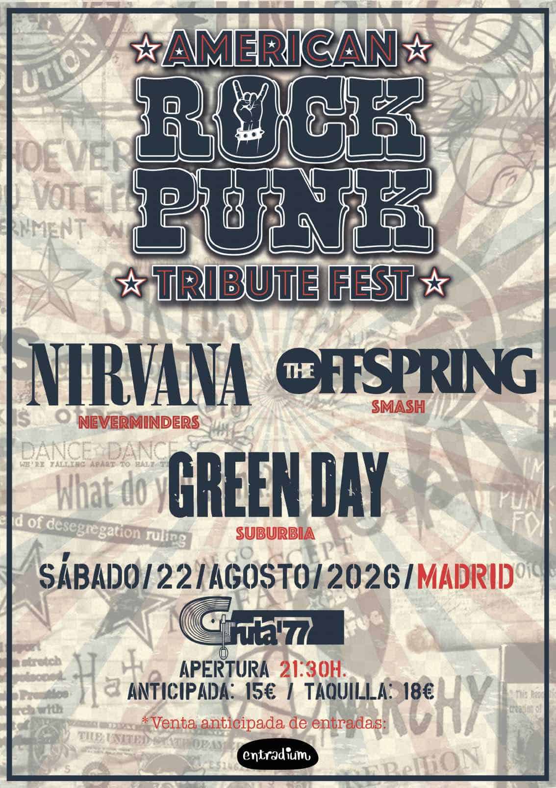 Image for: American Rock Punk Fest – Concierto