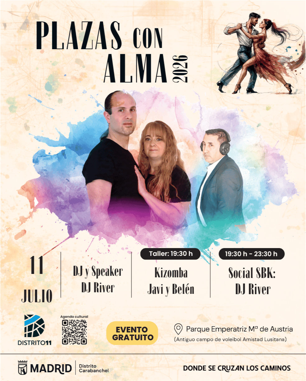 Image for: Plazas con Alma: Taller de Kizomba y Social SBK