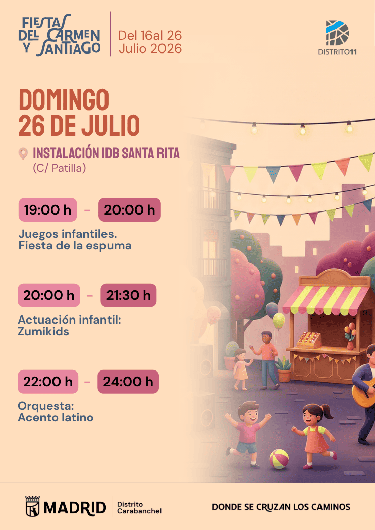 Image for: Fiestas del Carmen y Santiago: domingo 26 de julio