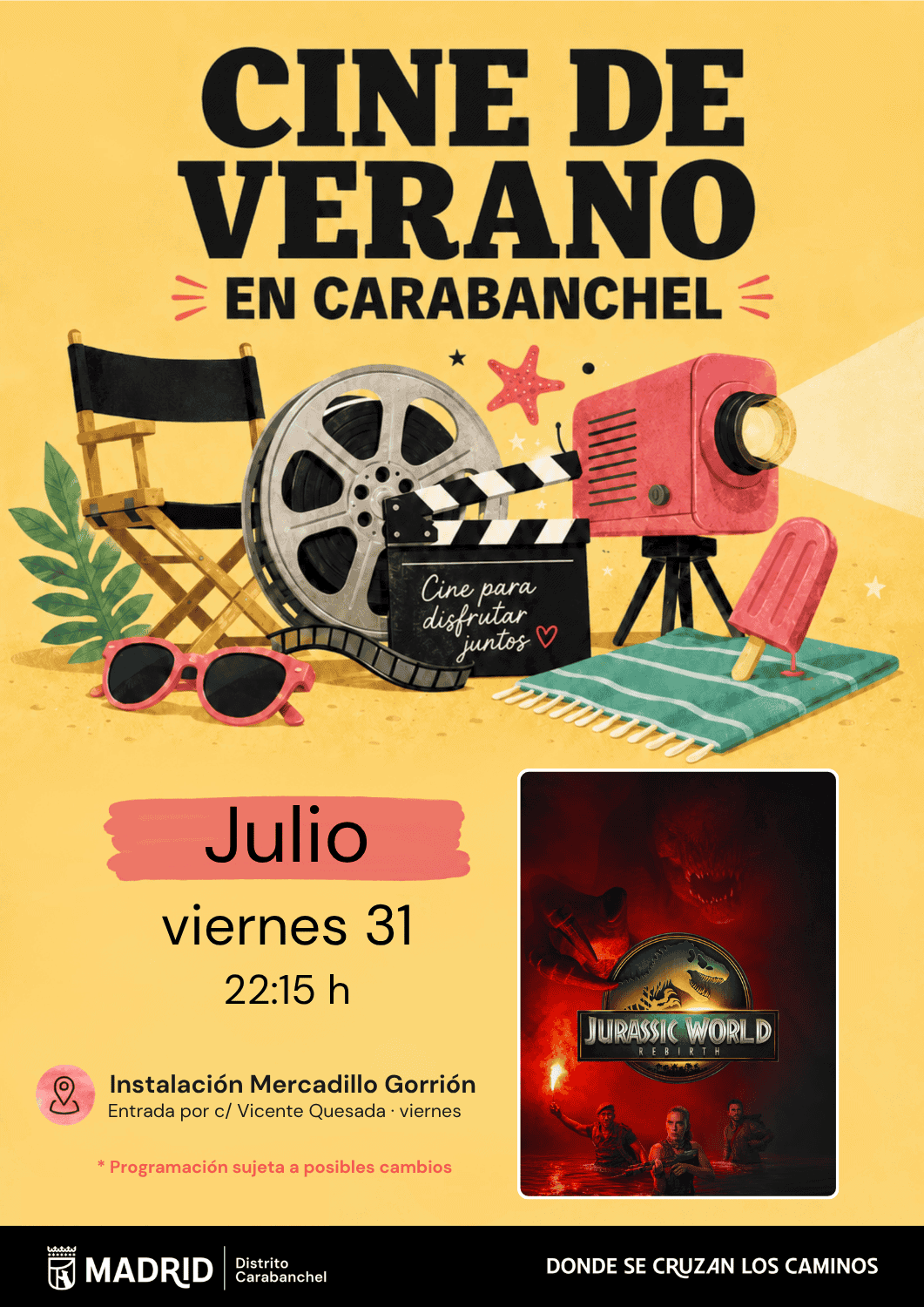 Image for: Cine de Verano: Jurassic World Rebirth