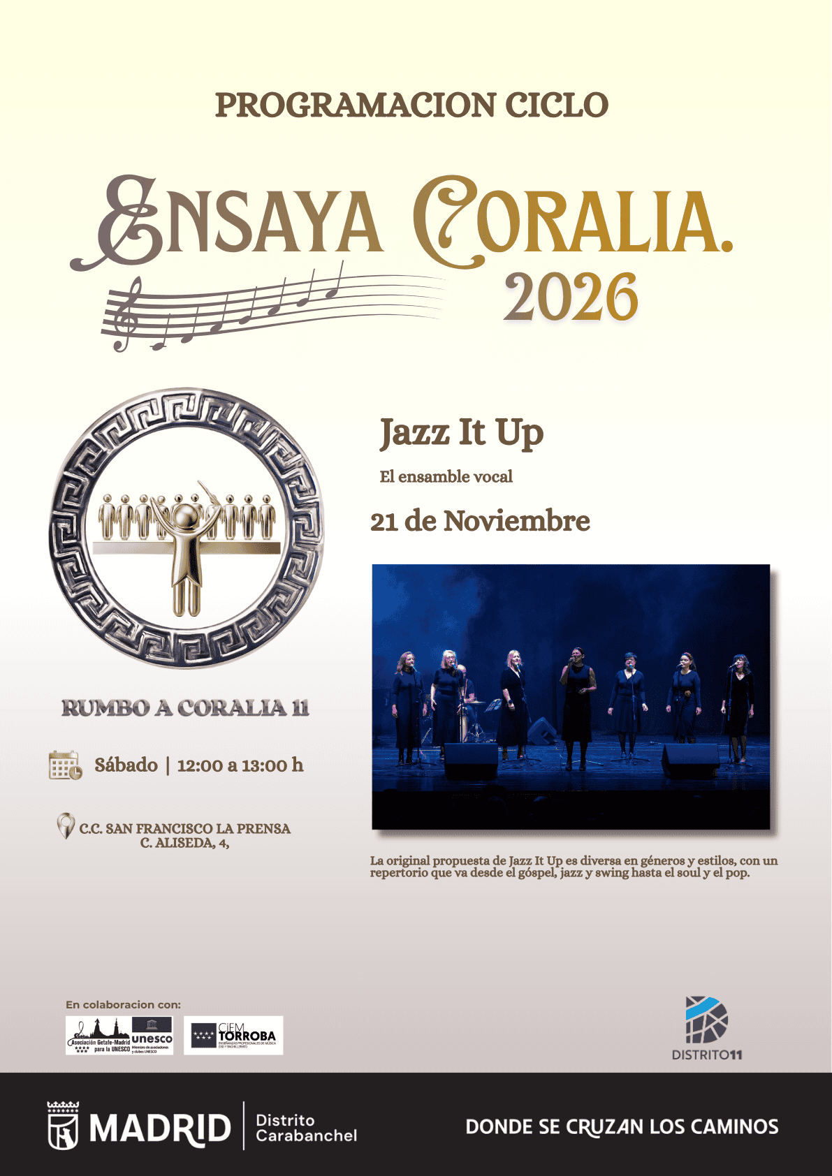 Image for: Ensaya Coralia: Jazz It Up