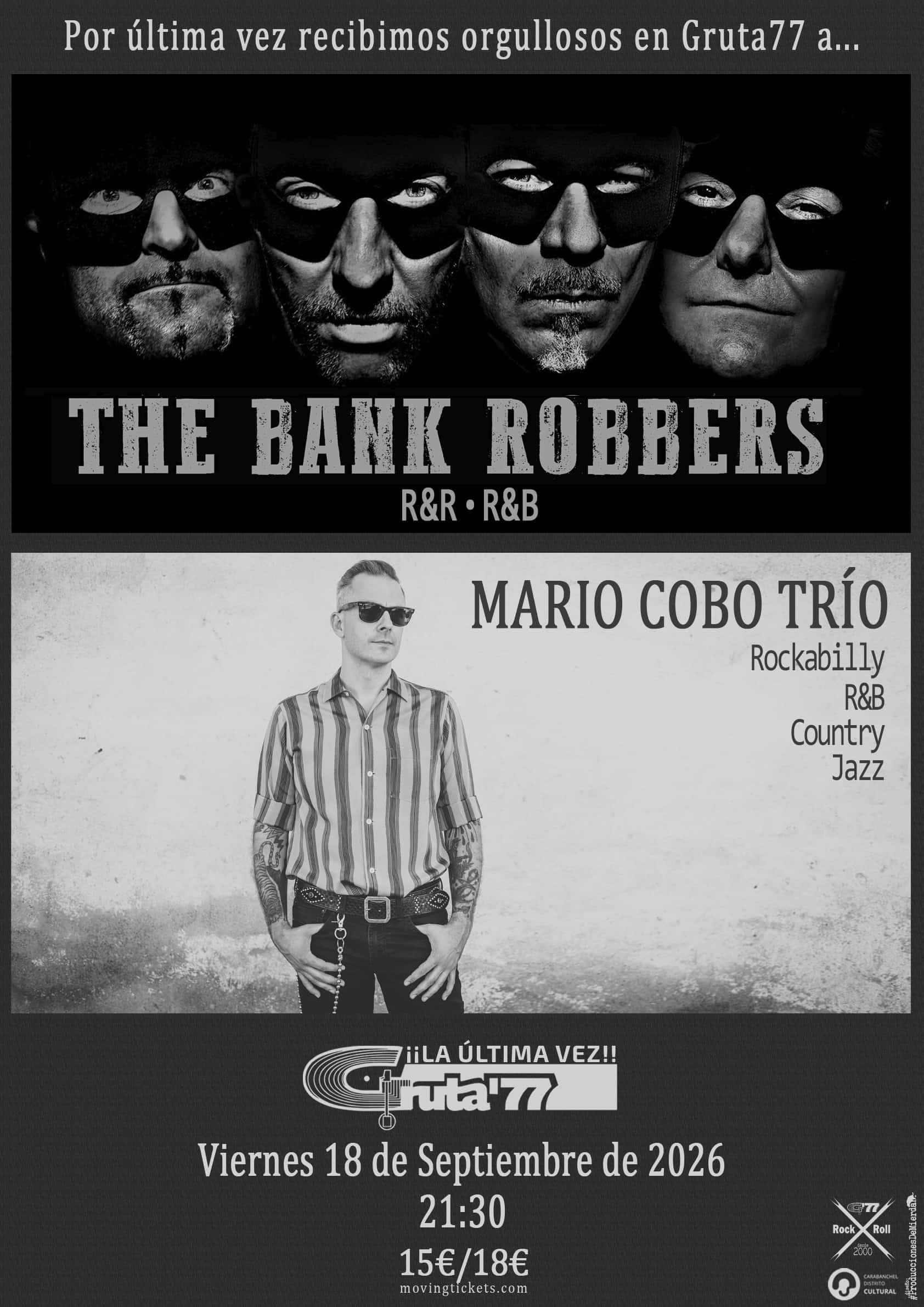 Image for: THE BANK ROBBERS + MARIO COBO TRÍO