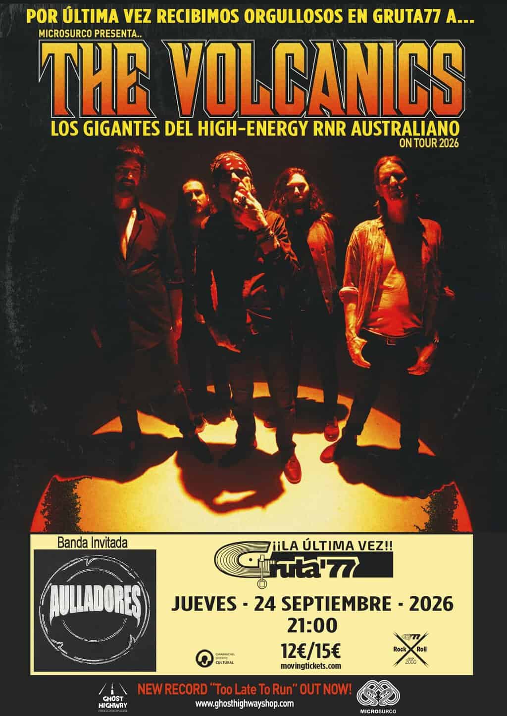 Image for: The Volcanics + Aulladores
