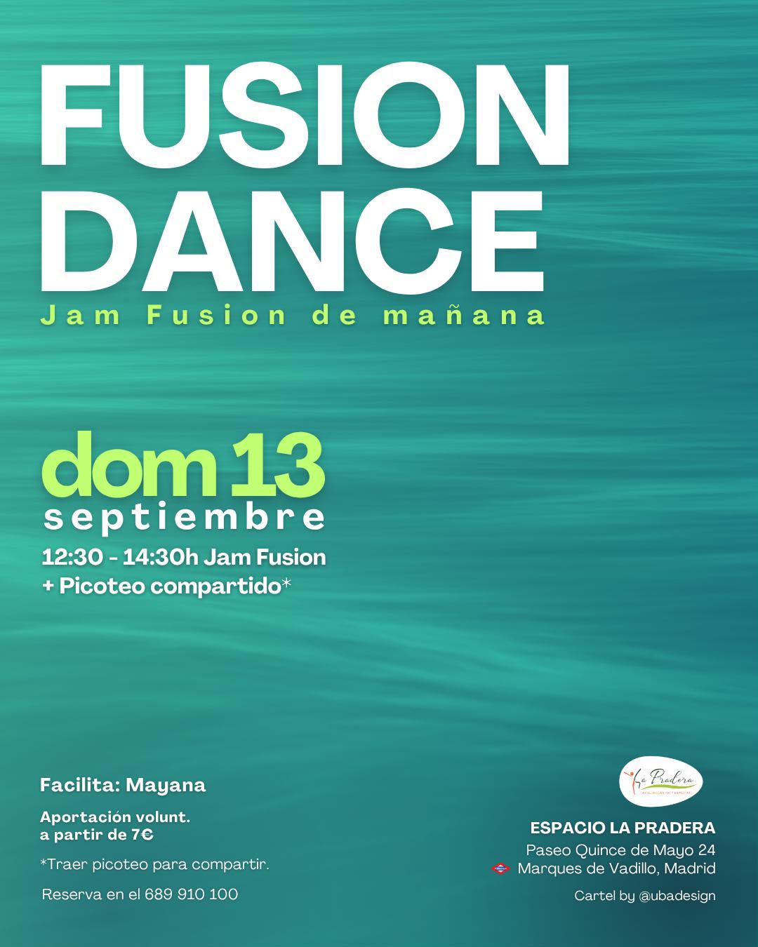 Image for: FUSION DANCE: Jam de mañana