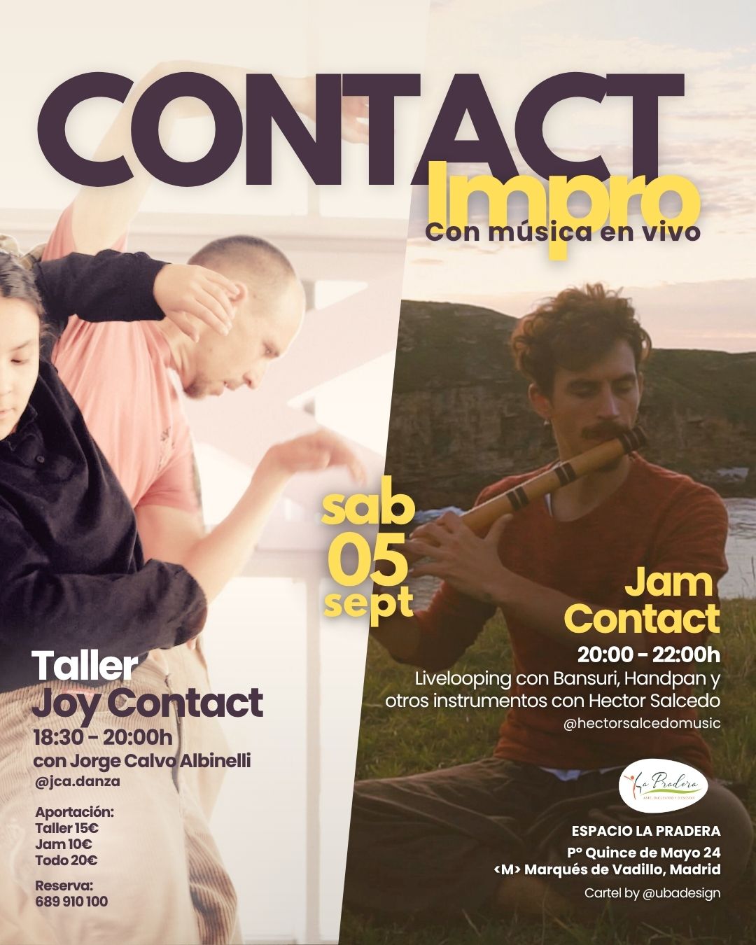 Image for: CONTACT IMPRO – Taller + Jam con Música en vivo