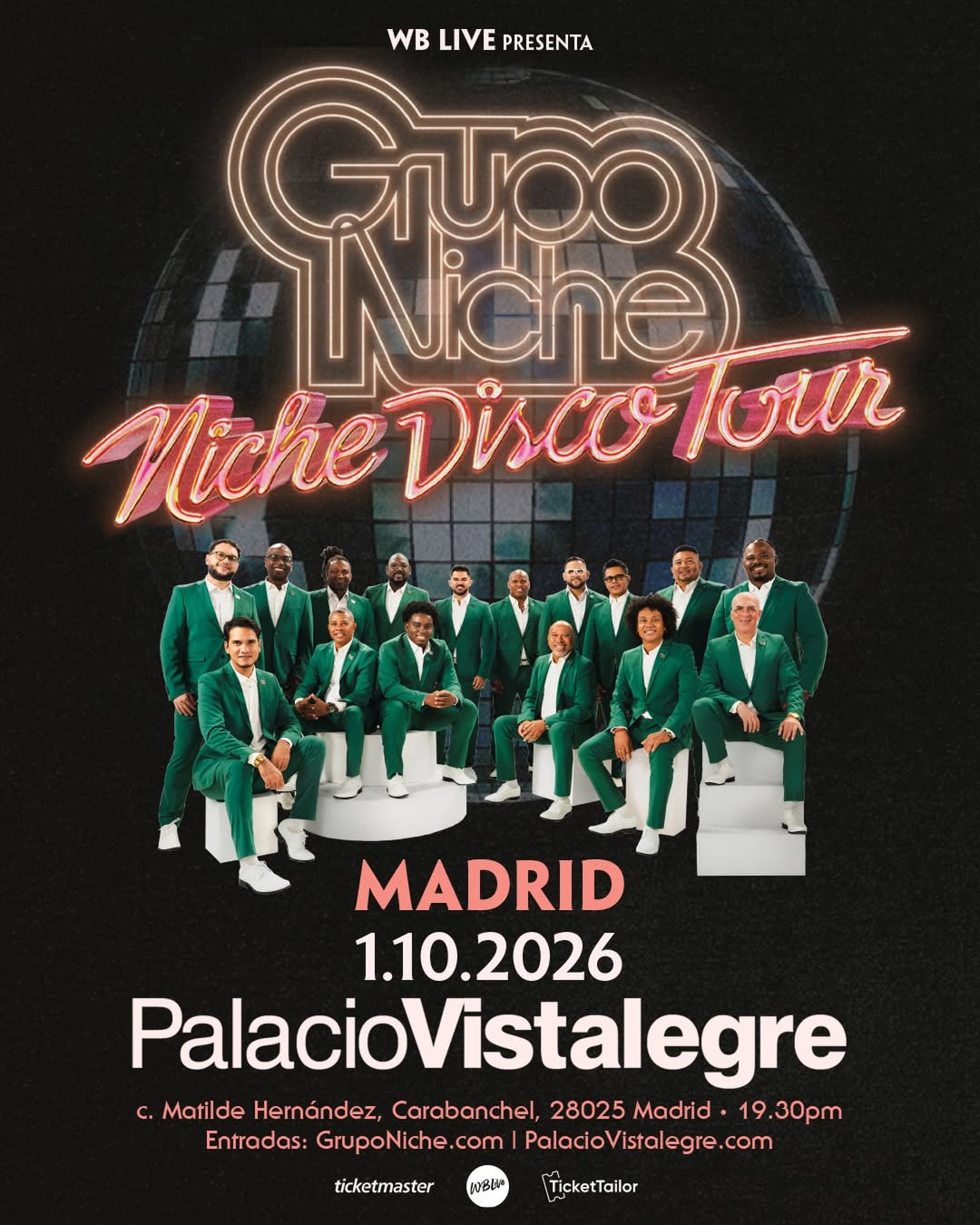 Image for: Grupo Niche — Niche Disco Tour