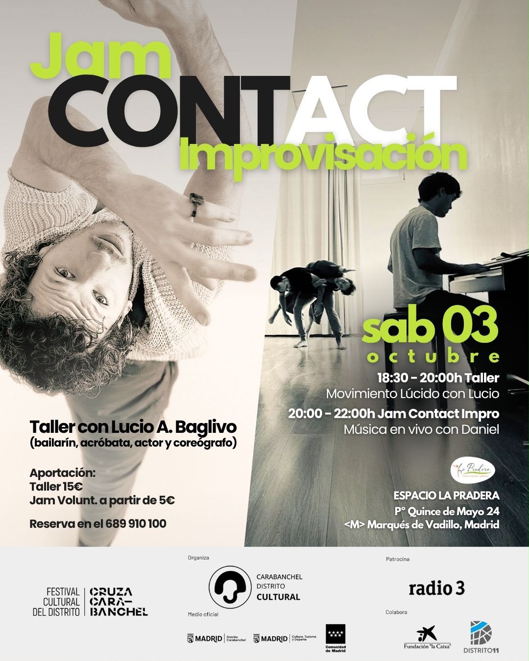 Image for: Jam Contact Improvisación.